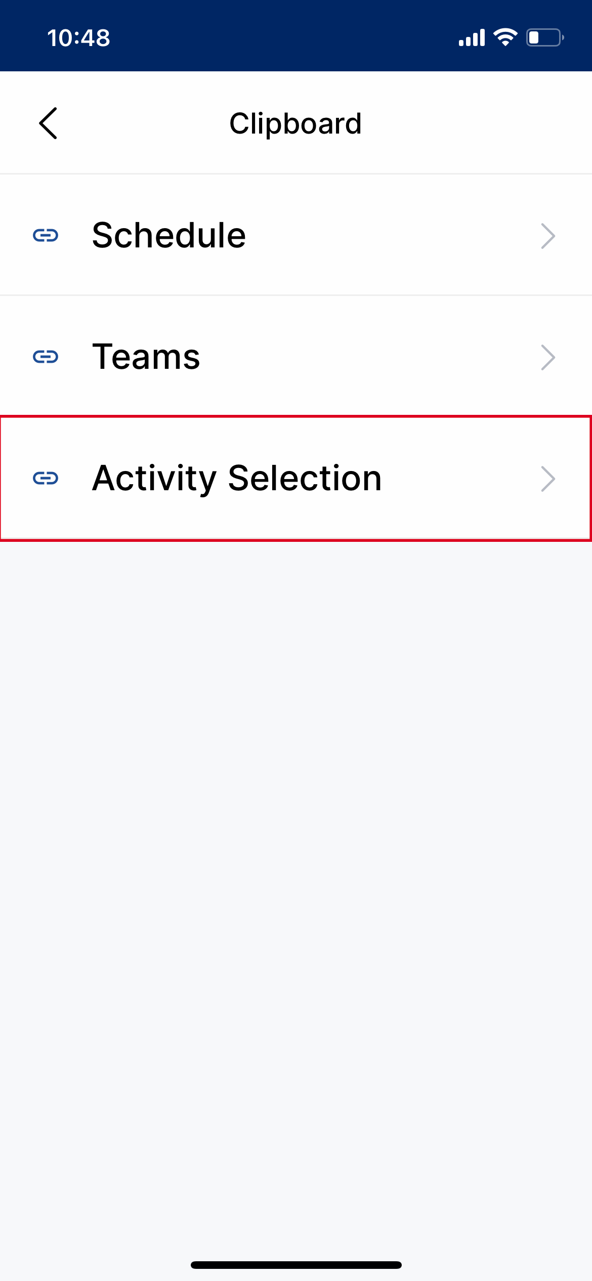 Activity Selection